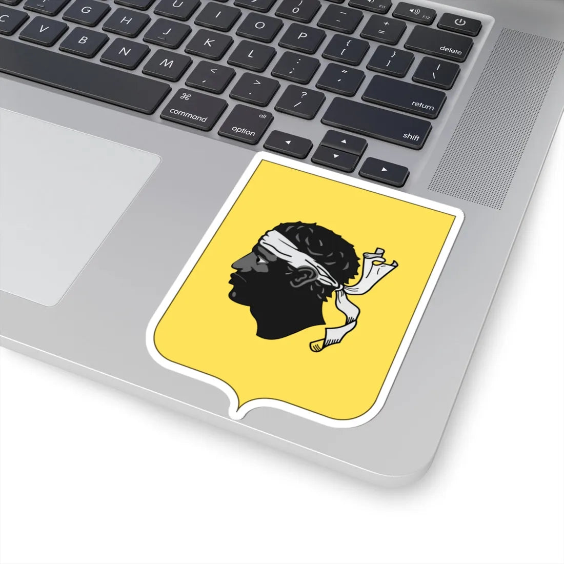 Proposed Arms of Italian Corsica 1910 (Italy) (Coat of Arms) STICKER Vinyl Kiss-Cut Decal - The Sticker Space