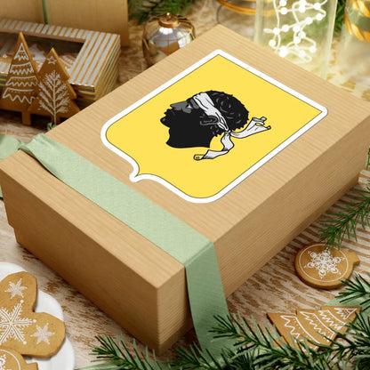 Proposed Arms of Italian Corsica 1910 (Italy) (Coat of Arms) STICKER Vinyl Kiss-Cut Decal - The Sticker Space