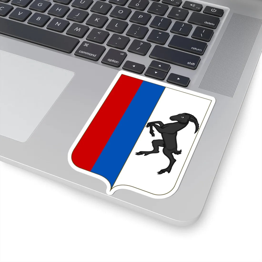 Proposed Arms of Italian Switzerland 1910 (Italy) (Coat of Arms) STICKER Vinyl Kiss-Cut Decal - The Sticker Space