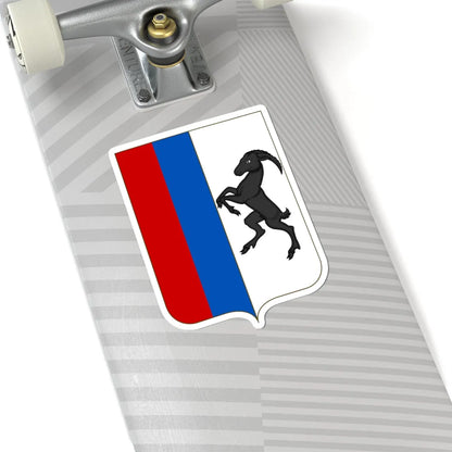 Proposed Arms of Italian Switzerland 1910 (Italy) (Coat of Arms) STICKER Vinyl Kiss-Cut Decal - The Sticker Space