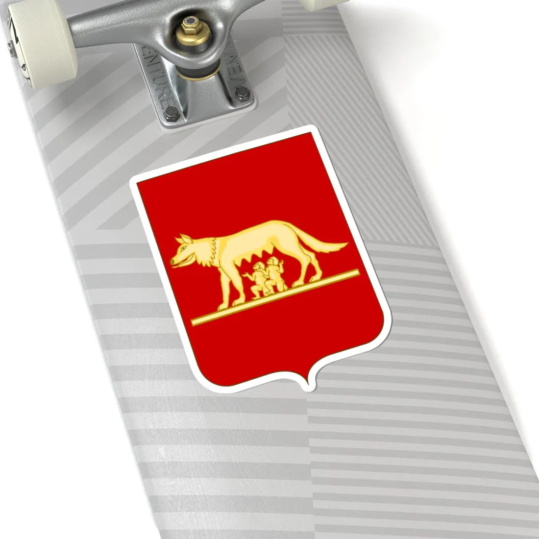 Proposed Arms of Latium 1910 (Italy) (Coat of Arms) STICKER Vinyl Kiss-Cut Decal - The Sticker Space