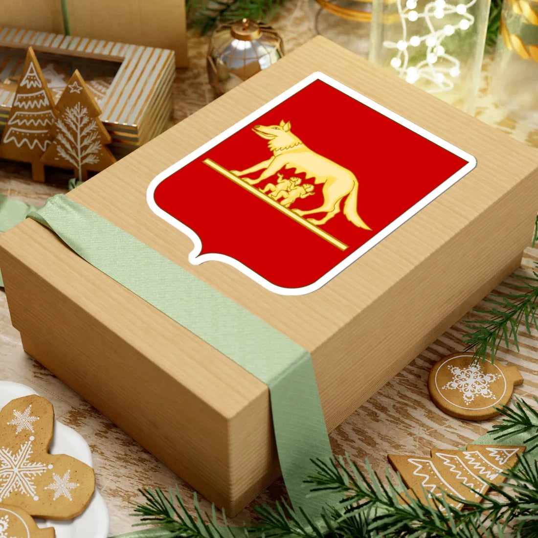 Proposed Arms of Latium 1910 (Italy) (Coat of Arms) STICKER Vinyl Kiss-Cut Decal - The Sticker Space