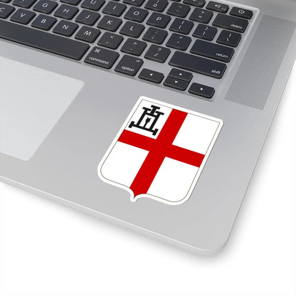 Proposed Arms of Liguria 1910 (Italy) (Coat of Arms) STICKER Vinyl Kiss-Cut Decal - The Sticker Space