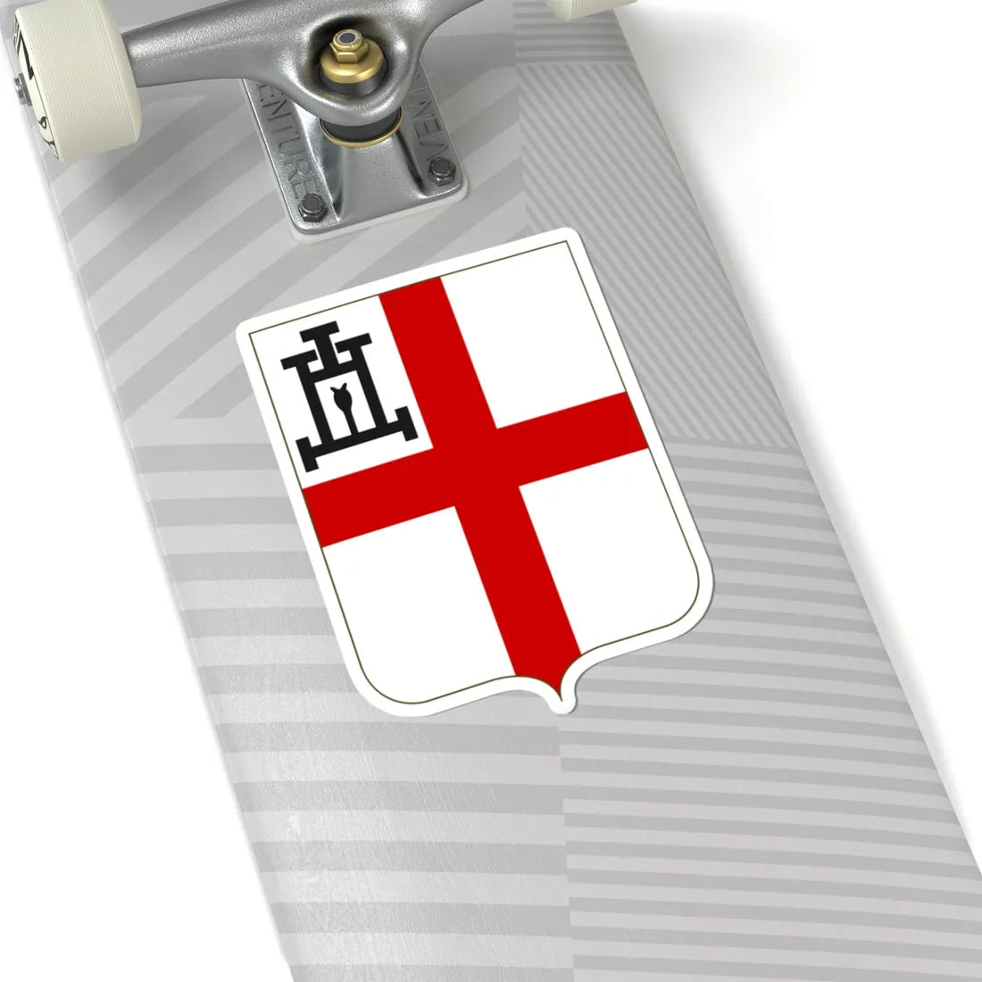 Proposed Arms of Liguria 1910 (Italy) (Coat of Arms) STICKER Vinyl Kiss-Cut Decal - The Sticker Space