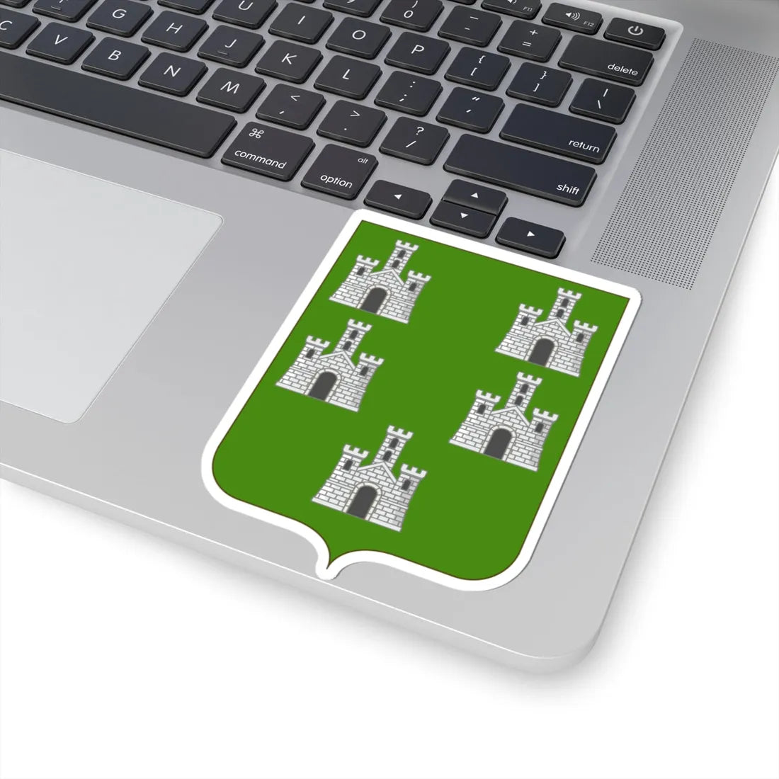 Proposed Arms of Marche 1910 (Italy) (Coat of Arms) STICKER Vinyl Kiss-Cut Decal - The Sticker Space