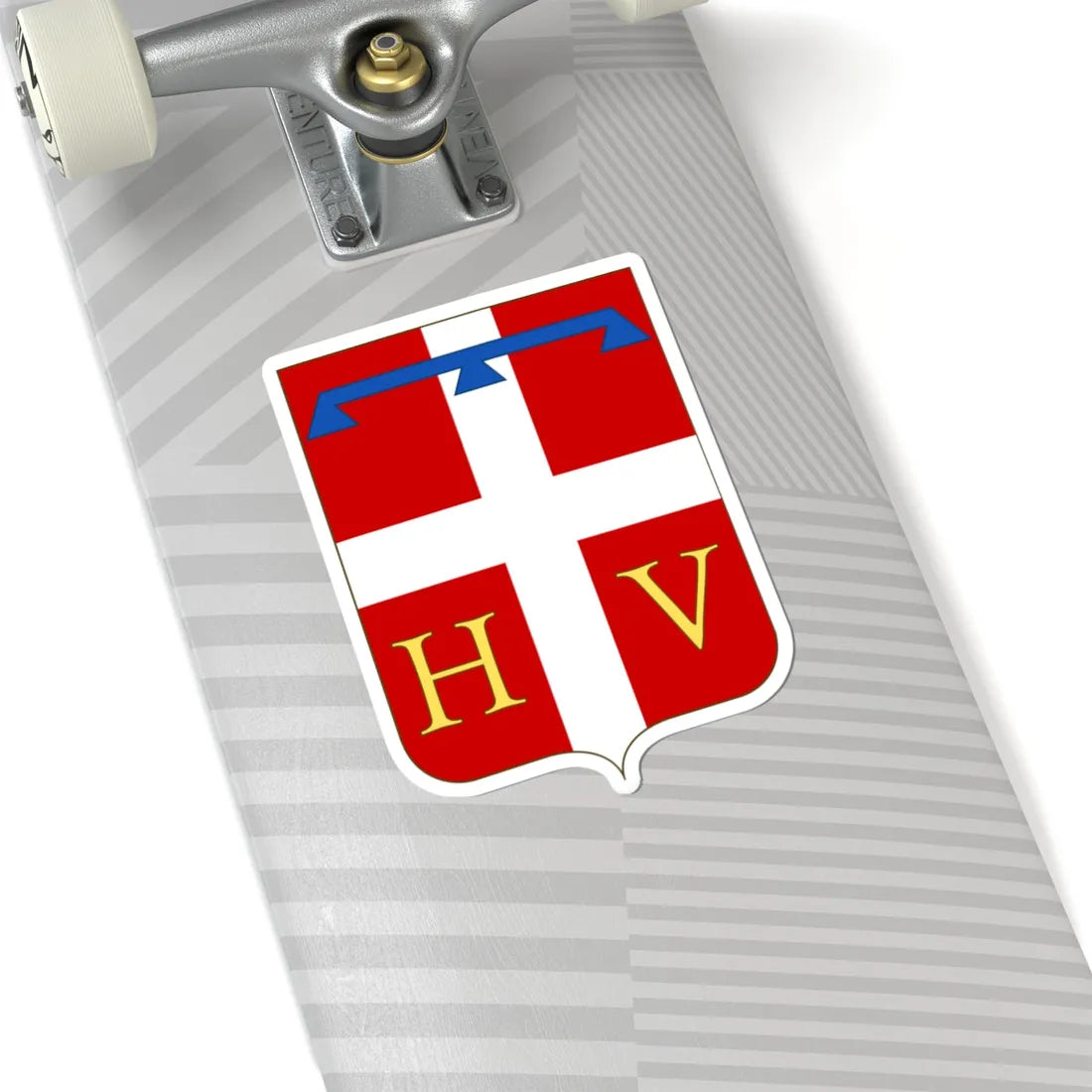 Proposed Arms of Piedmont 1910 (Italy) (Coat of Arms) STICKER Vinyl Kiss-Cut Decal - The Sticker Space