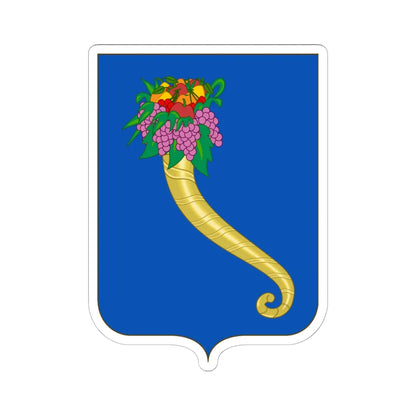 Proposed Arms of Umbria 1910 (Italy) (Coat of Arms) STICKER Vinyl Kiss-Cut Decal 6 Inch White - The Sticker Space