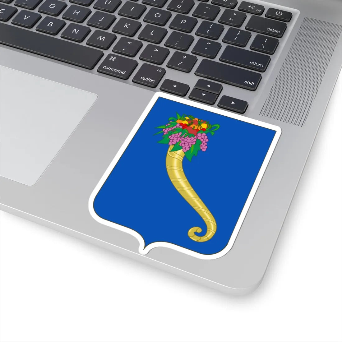 Proposed Arms of Umbria 1910 (Italy) (Coat of Arms) STICKER Vinyl Kiss-Cut Decal - The Sticker Space