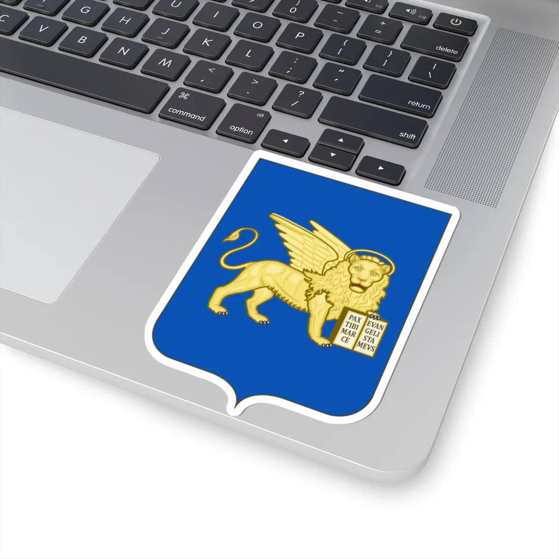 Proposed Arms of Venezia Euganea 1910 (Italy) (Coat of Arms) STICKER Vinyl Kiss-Cut Decal - The Sticker Space