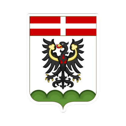 Proposed Arms of Venezia Tridentina 1910 (Italy) (Coat of Arms) STICKER Vinyl Kiss-Cut Decal 2 Inch White - The Sticker Space