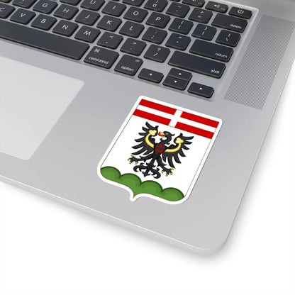 Proposed Arms of Venezia Tridentina 1910 (Italy) (Coat of Arms) STICKER Vinyl Kiss-Cut Decal - The Sticker Space