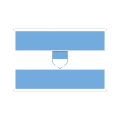 Proposed Civil Flag for Argentina 1 (Argentina) STICKER Vinyl Kiss-Cut Decal 6 Inch White - The Sticker Space