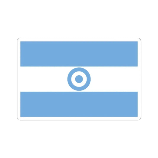 Proposed Civil Flag for Argentina 3 (Argentina) STICKER Vinyl Kiss-Cut Decal 2 Inch White - The Sticker Space