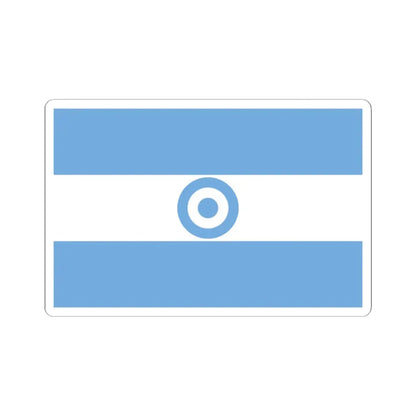 Proposed Civil Flag for Argentina 3 (Argentina) STICKER Vinyl Kiss-Cut Decal 3 Inch White - The Sticker Space