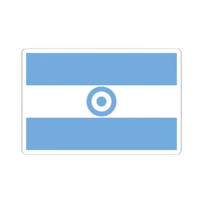 Proposed Civil Flag for Argentina 3 (Argentina) STICKER Vinyl Kiss-Cut Decal 4 Inch White - The Sticker Space