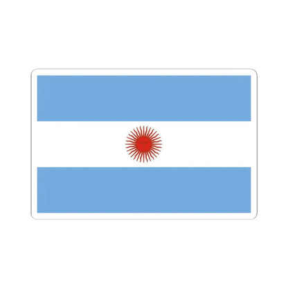 Proposed Civil Flag for Argentina 4 (Argentina) STICKER Vinyl Kiss-Cut Decal 2 Inch White - The Sticker Space