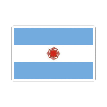 Proposed Civil Flag for Argentina 4 (Argentina) STICKER Vinyl Kiss-Cut Decal 3 Inch White - The Sticker Space