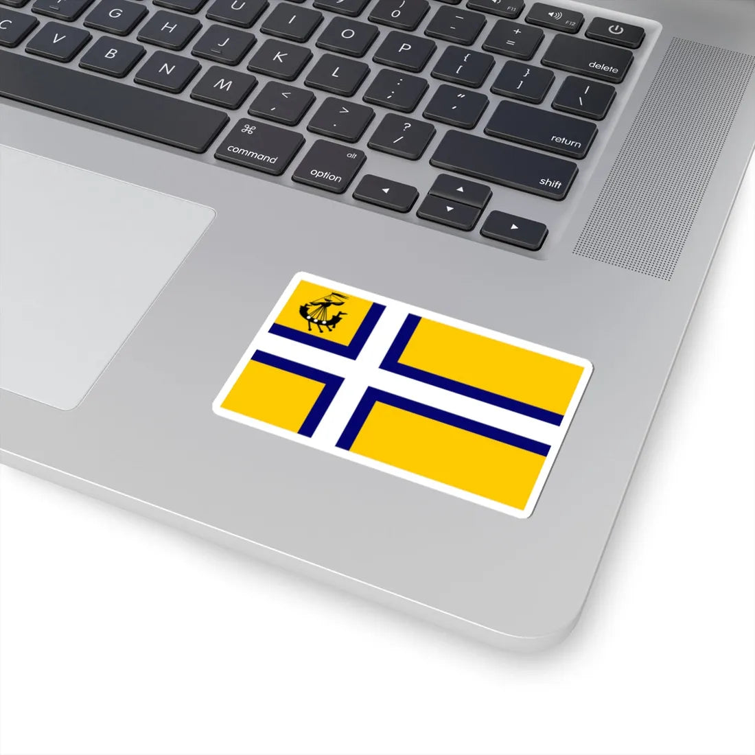Proposed civil flag of Outer Hebrides (Scotland) STICKER Vinyl Kiss-Cut Decal - The Sticker Space