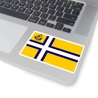 Proposed civil flag of Outer Hebrides (Scotland) STICKER Vinyl Kiss-Cut Decal - The Sticker Space
