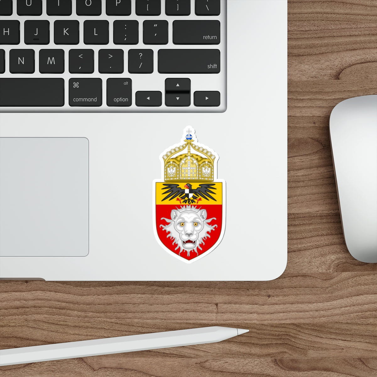 Proposed Coat of Arms East Africa 1914 STICKER Vinyl Die-Cut Decal-The Sticker Space