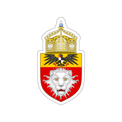 Proposed Coat of Arms East Africa 1914 STICKER Vinyl Die-Cut Decal-White-The Sticker Space