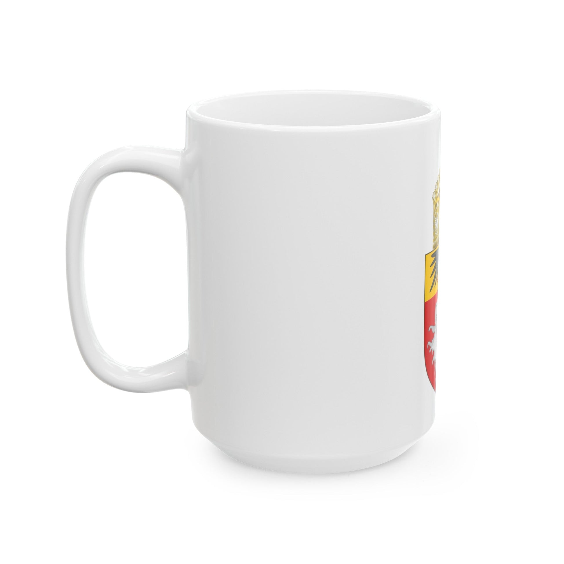 Proposed Coat of Arms East Africa 1914 - White Coffee Mug-The Sticker Space