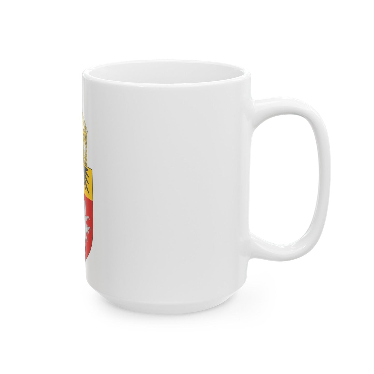 Proposed Coat of Arms East Africa 1914 - White Coffee Mug-The Sticker Space