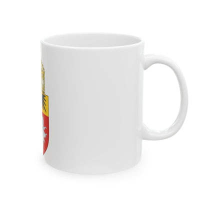 Proposed Coat of Arms East Africa 1914 - White Coffee Mug-The Sticker Space