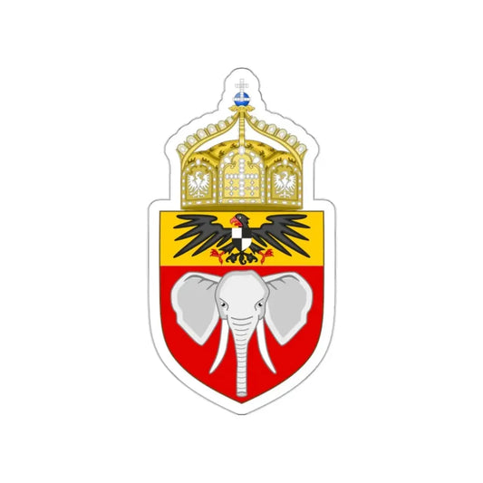 Proposed Coat of Arms Kamerun 1914 STICKER Vinyl Die-Cut Decal 2 Inch - The Sticker Space