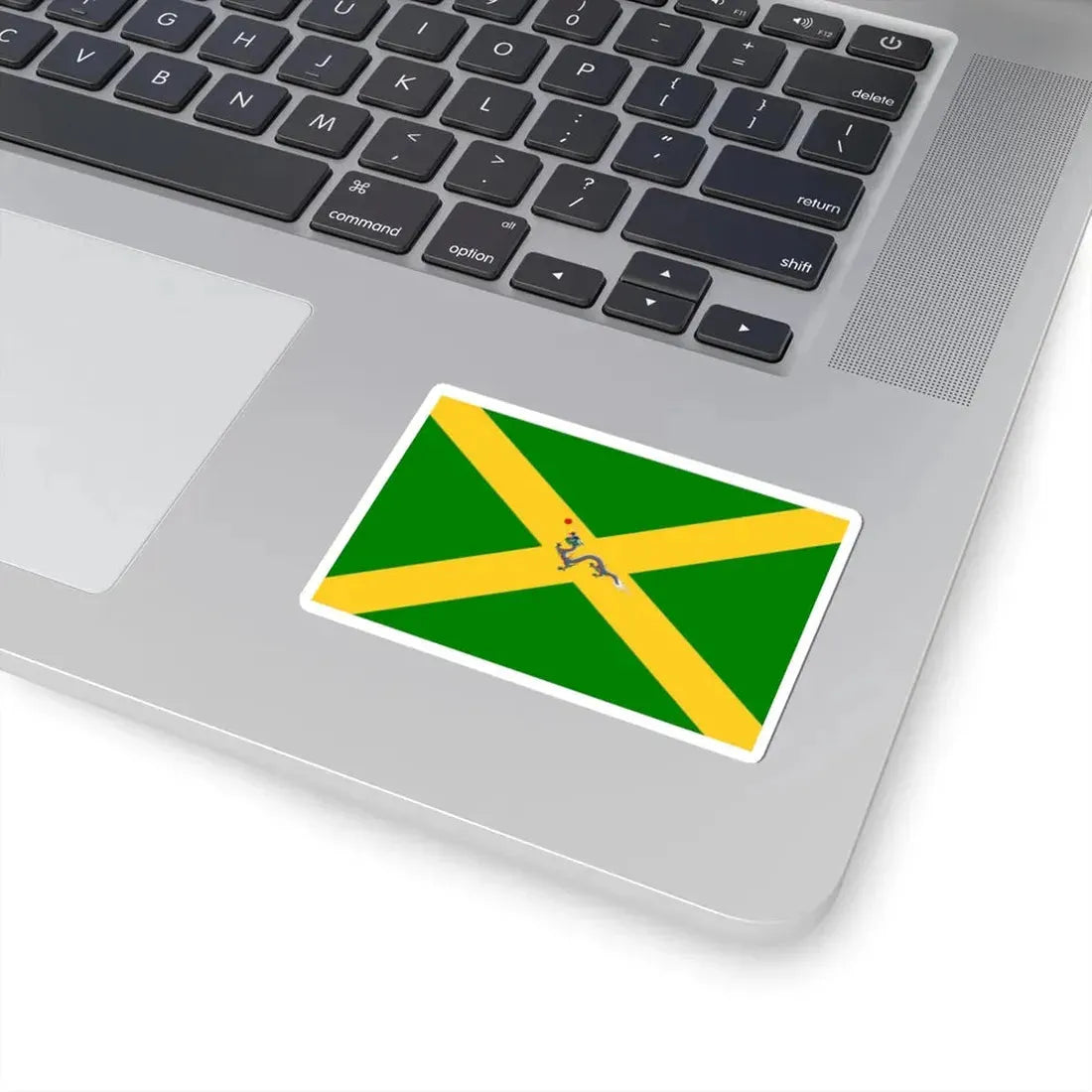 Proposed Ensign of Qing Navy 1863 (China) STICKER Vinyl Kiss-Cut Decal - The Sticker Space