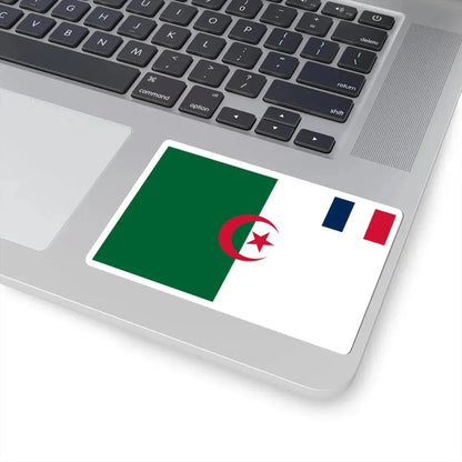 Proposed Flag for a Franco-Algerian Commonwealth 1962 (Algeria) STICKER Vinyl Kiss-Cut Decal - The Sticker Space