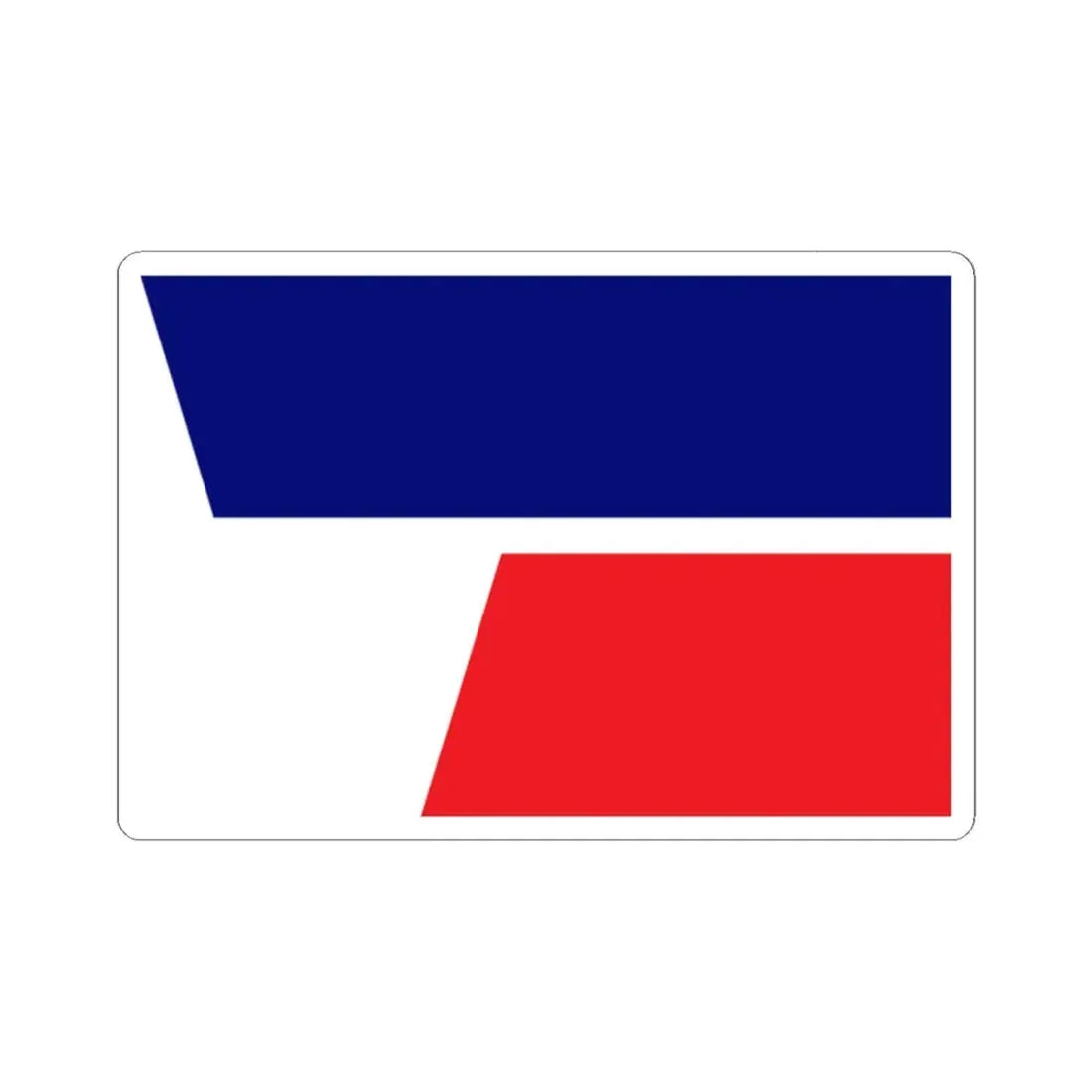 Proposed flag for Hong Kong SAR 011 (China) STICKER Vinyl Kiss-Cut Decal 2 Inch White - The Sticker Space