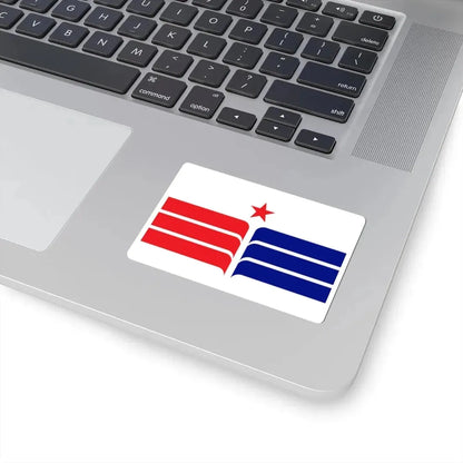 Proposed flag for Hong Kong SAR 014 (China) STICKER Vinyl Kiss-Cut Decal - The Sticker Space