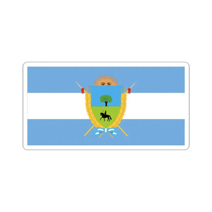 Proposed flag for the La Pampa Province 1993 (Argentina) STICKER Vinyl Kiss-Cut Decal 3 Inch White - The Sticker Space