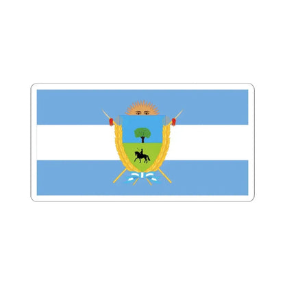 Proposed flag for the La Pampa Province 1993 (Argentina) STICKER Vinyl Kiss-Cut Decal 4 Inch White - The Sticker Space