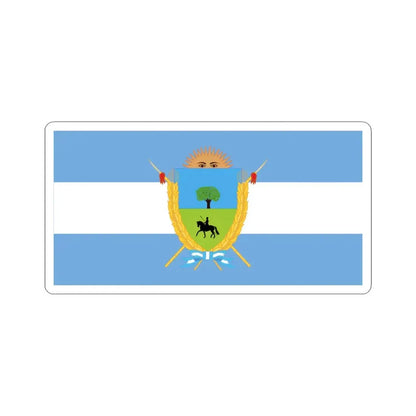 Proposed flag for the La Pampa Province 1993 (Argentina) STICKER Vinyl Kiss-Cut Decal 6 Inch White - The Sticker Space
