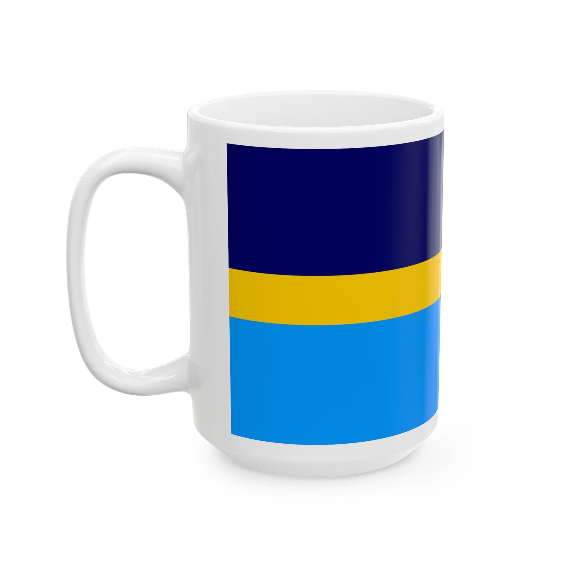 Proposed flag of Antarctica Dave Hamilton - White Coffee Mug-The Sticker Space