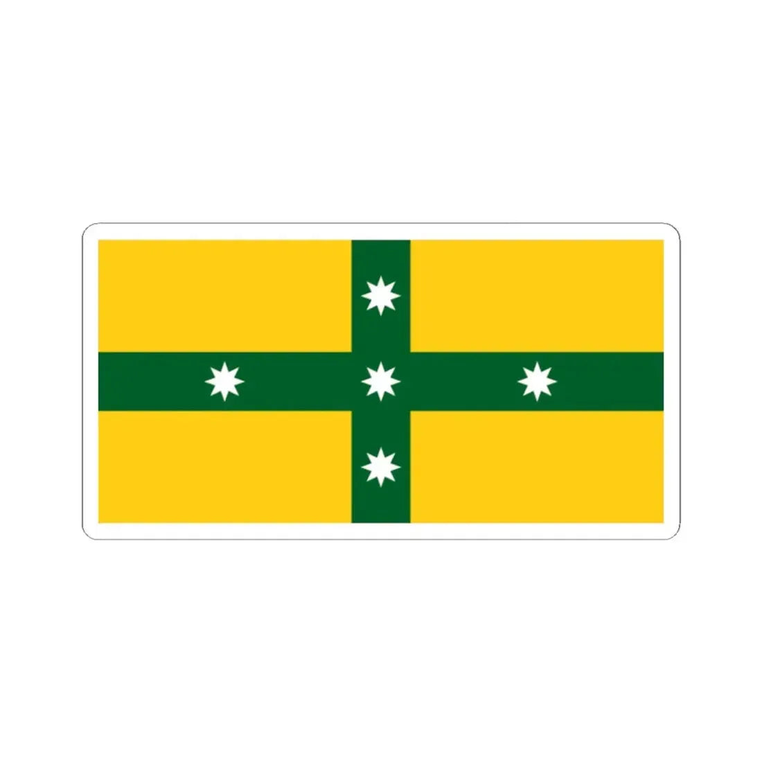 Proposed Flag of Australia (Australia) STICKER Vinyl Kiss-Cut Decal 2 Inch White - The Sticker Space