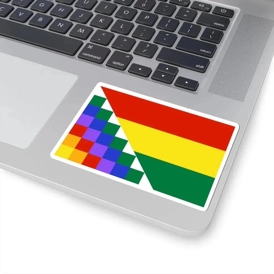 Proposed flag of Bolivia (Bolivia) STICKER Vinyl Kiss-Cut Decal - The Sticker Space