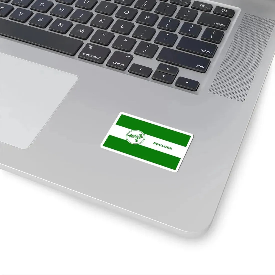 Proposed Flag of Boulder Colorado (United States) STICKER Vinyl Kiss-Cut Decal - The Sticker Space