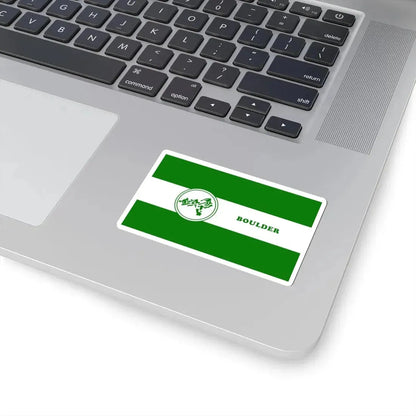 Proposed Flag of Boulder Colorado (United States) STICKER Vinyl Kiss-Cut Decal - The Sticker Space