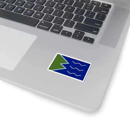 Proposed Flag of Brunswick Maine USA (United States) STICKER Vinyl Kiss-Cut Decal - The Sticker Space