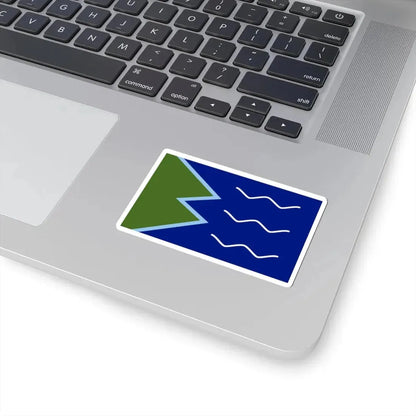 Proposed Flag of Brunswick Maine USA (United States) STICKER Vinyl Kiss-Cut Decal - The Sticker Space