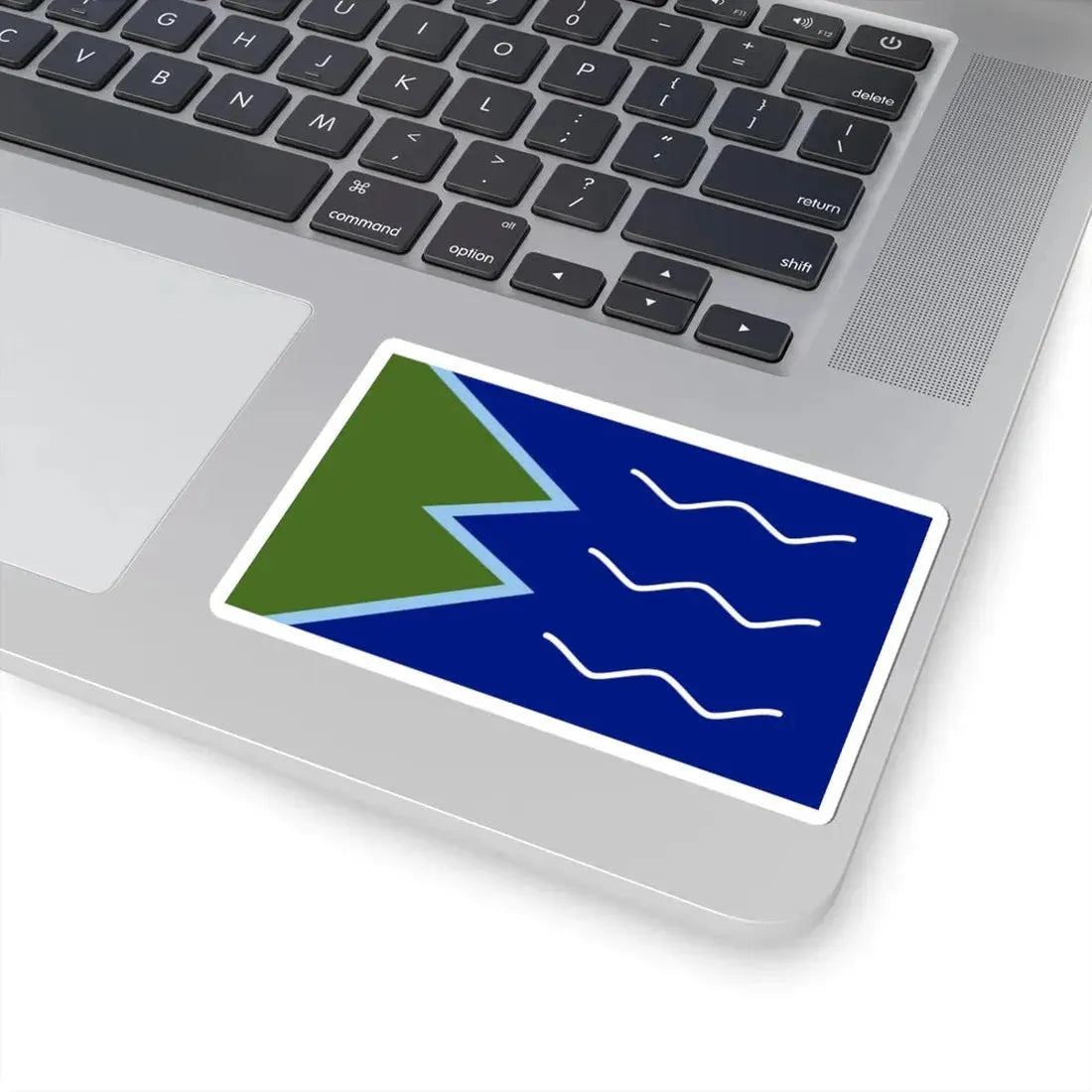 Proposed Flag of Brunswick Maine USA (United States) STICKER Vinyl Kiss-Cut Decal - The Sticker Space
