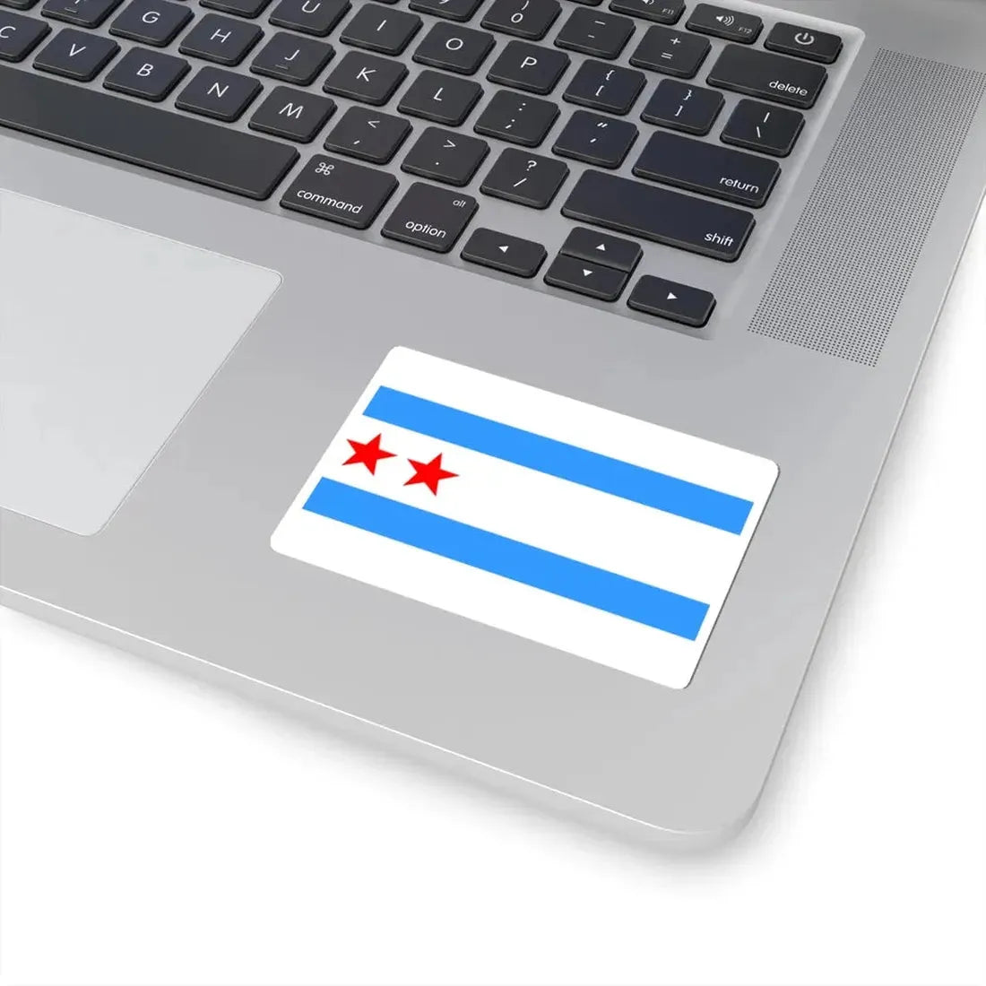 Proposed flag of Chicago Illinois 1928 (United States) STICKER Vinyl Kiss-Cut Decal - The Sticker Space