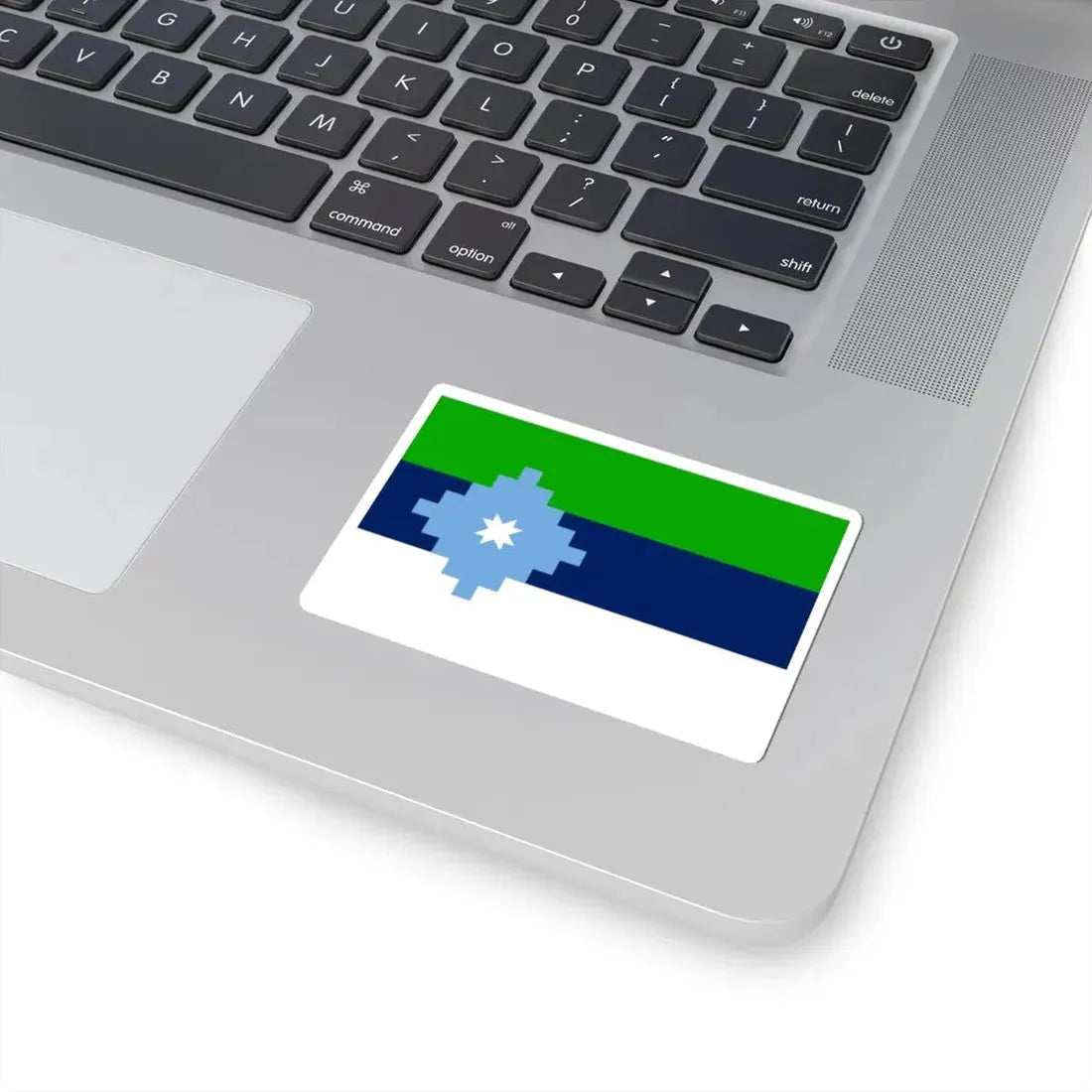 Proposed flag of Independent Patagonia (Argentina) STICKER Vinyl Kiss-Cut Decal - The Sticker Space