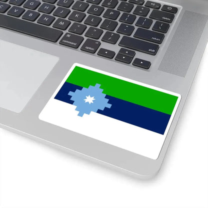 Proposed flag of Independent Patagonia (Argentina) STICKER Vinyl Kiss-Cut Decal - The Sticker Space