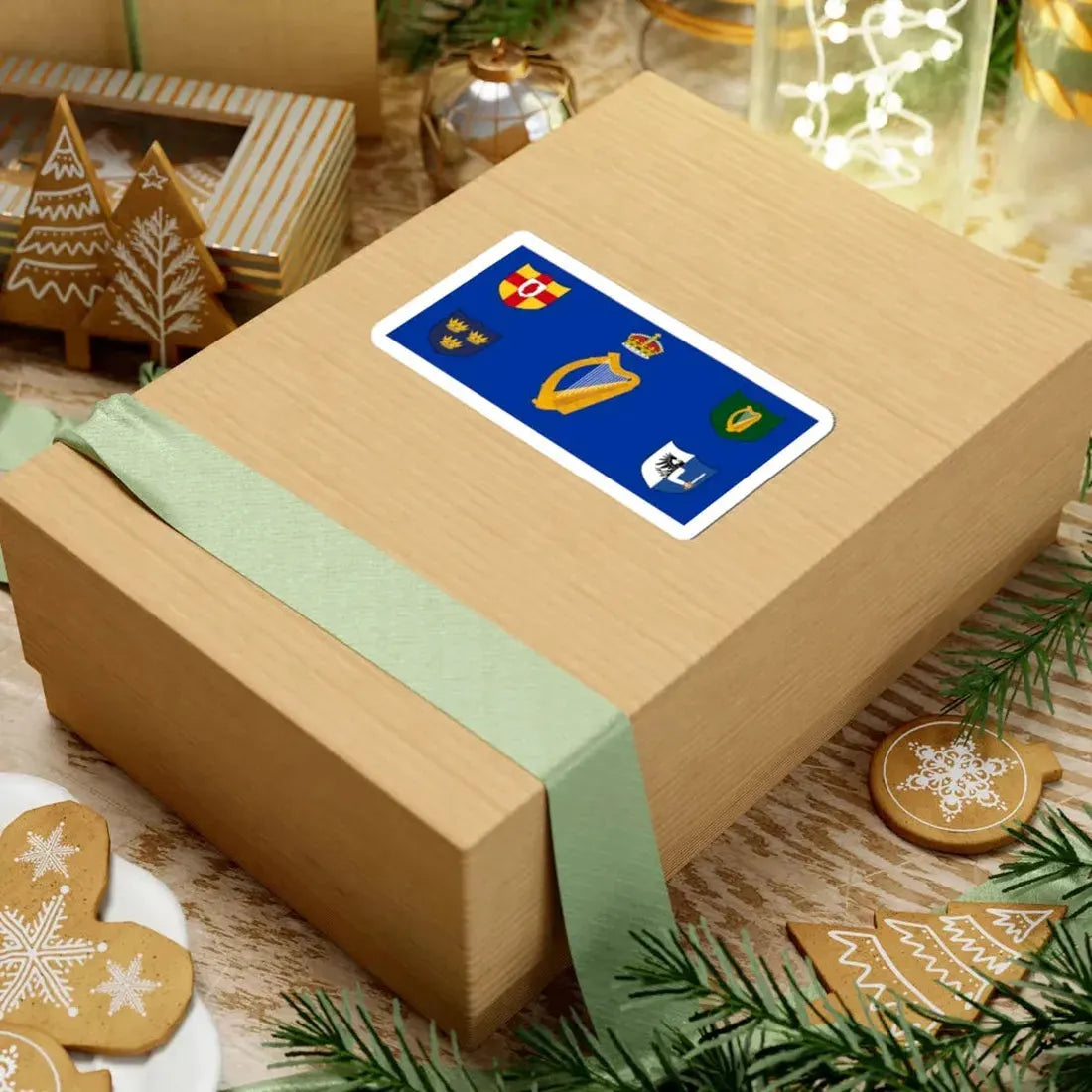 Proposed flag of Ireland 1928 (Ireland) STICKER Vinyl Kiss-Cut Decal - The Sticker Space