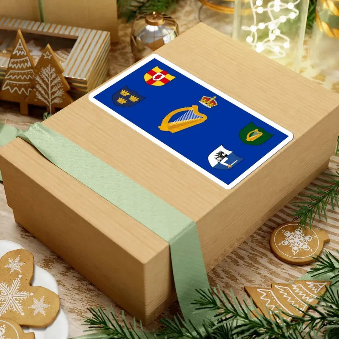 Proposed flag of Ireland 1928 (Ireland) STICKER Vinyl Kiss-Cut Decal - The Sticker Space