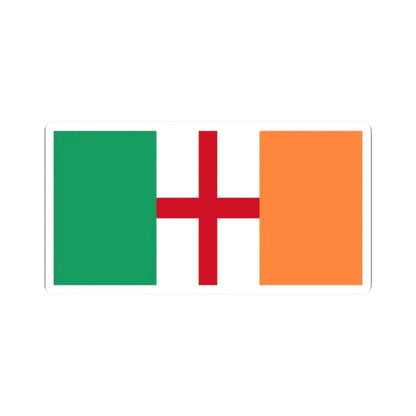 Proposed flag of Ireland 1937 (Ireland) STICKER Vinyl Kiss-Cut Decal 2 Inch White - The Sticker Space